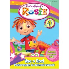 VSE O ROZI 4 - Pobarvanka + DVD 
